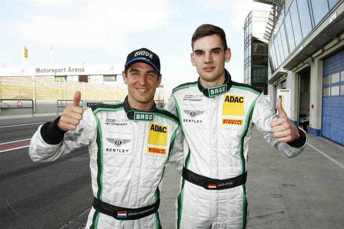 Jeroen Bleekmolen en Luca Stolz polepositie ADAC GT Masters